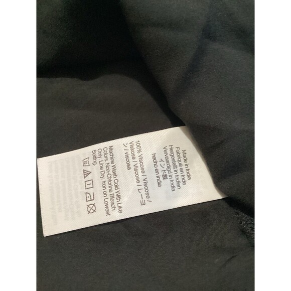 J. Crew Black V-Neck Sleeveless Camisole 100% Viscose 8 NWOT - Picture 5 of 5